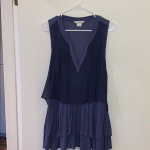 Anthropologie layered shirt, size Medium